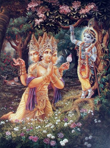 பகவான் ஸ்ரீ கிருஷ்ணரின் கதைகள் – சிறுவர்களையும் கன்றுகளையும் பிரம்மா திருடுதல்